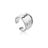 Anello Ania Haie Donna Metal Crush in Argento R017-03H-15 - R017-03H-15